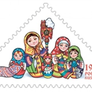 Марки с матрёшками можно приобрести в почтовых отделениях Вологодской области